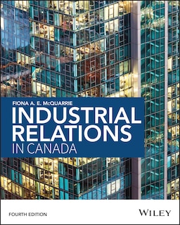 Couverture_Industrial Relations in Canada