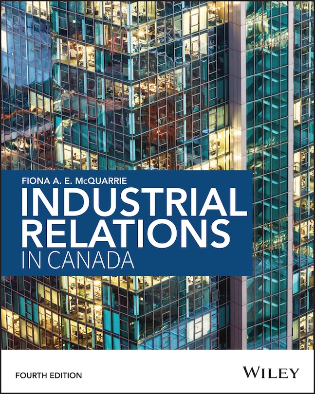 Couverture_Industrial Relations in Canada