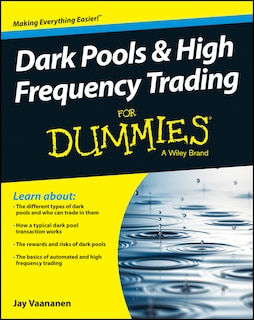 Couverture_Dark Pools and High Frequency Trading For Dummies