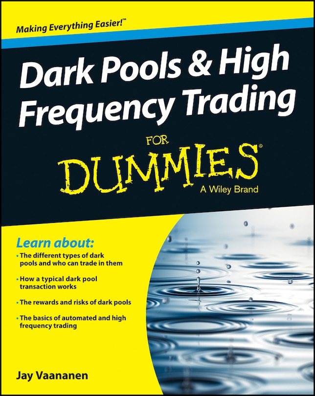 Couverture_Dark Pools and High Frequency Trading For Dummies