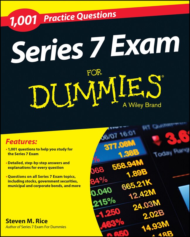 Front cover_Series 7 Exam For Dummies