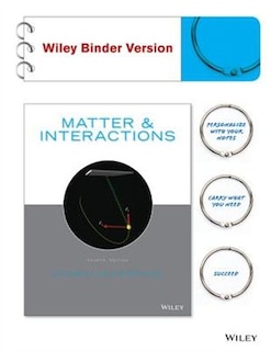 Front cover_Matter and Interactions, Binder Ready Version