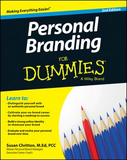 Front cover_Personal Branding For Dummies
