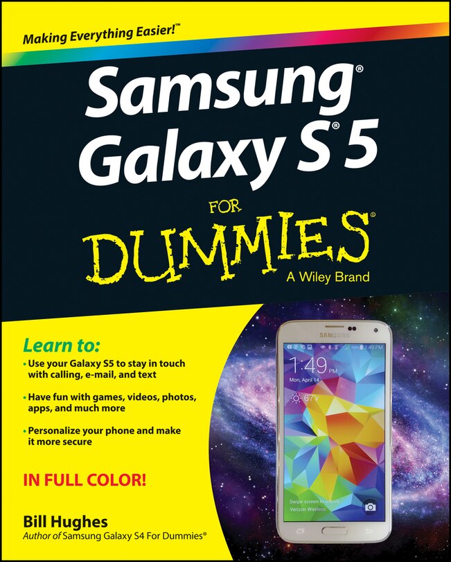 Front cover_Samsung Galaxy S5 For Dummies