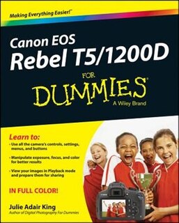 Front cover_Canon EOS Rebel T5/1200D For Dummies