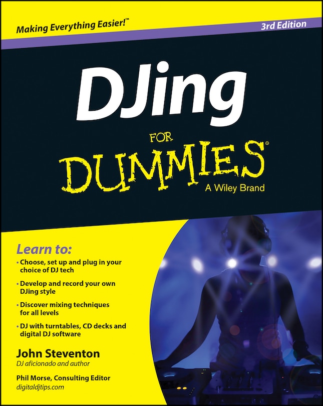 Front cover_DJing For Dummies