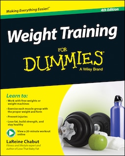 Couverture_Weight Training For Dummies