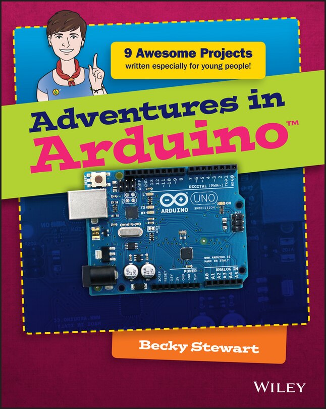 Front cover_Adventures in Arduino