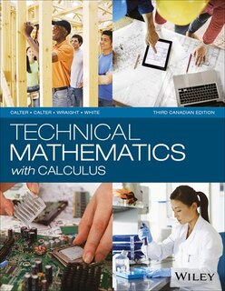 Front cover_Instant Access to the WileyPLUS Next Gen course +(loose-leaf) Print Companion for Technical Math With Calculus Canadian