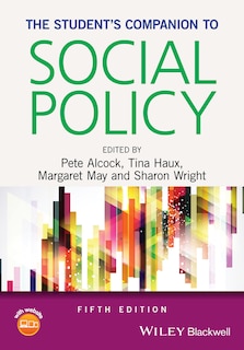 Front cover_The Student's Companion to Social Policy
