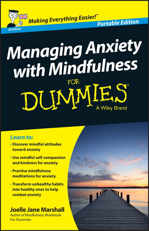 Front cover_Managing Anxiety with Mindfulness For Dummies