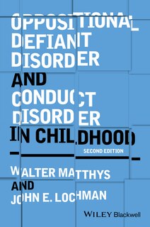 Front cover_Oppositional Defiant Disorder and Conduct Disorder in Childhood