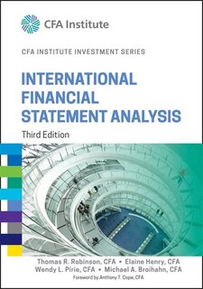 Couverture_International Financial Statement Analysis
