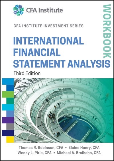 Front cover_International Financial Statement Analysis Workbook