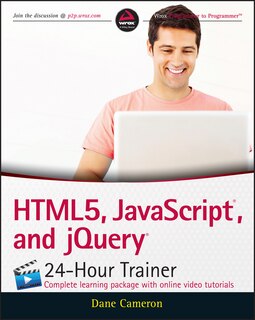 Front cover_HTML5, JavaScript, and jQuery 24-Hour Trainer