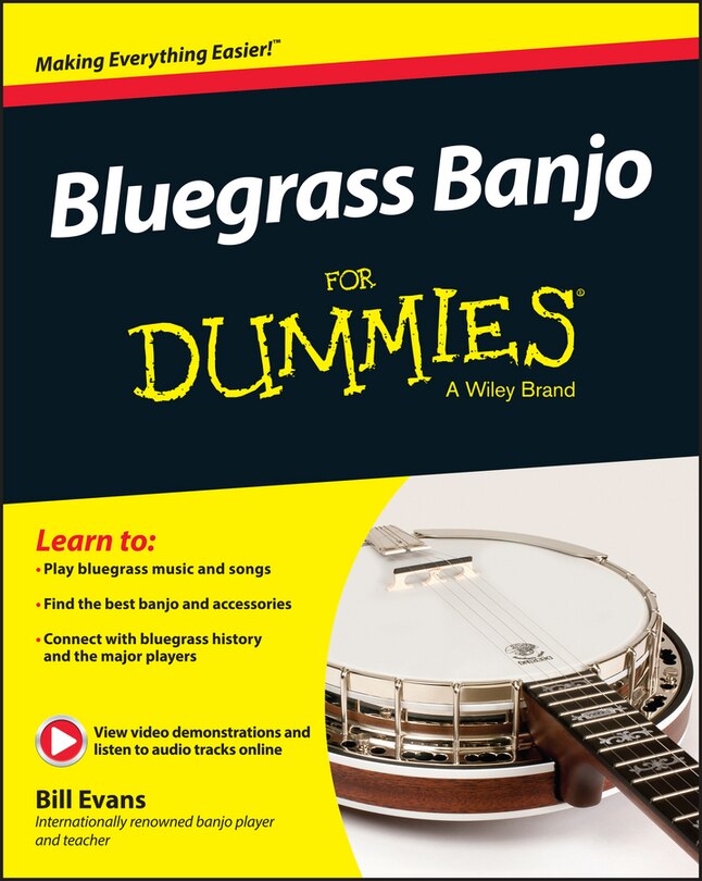 Couverture_Bluegrass Banjo For Dummies