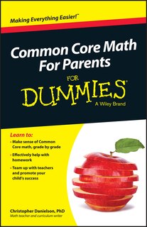 Couverture_Common Core Math For Parents For Dummies with Videos Online