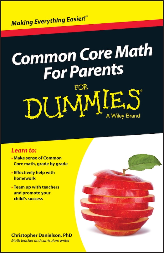 Couverture_Common Core Math For Parents For Dummies with Videos Online