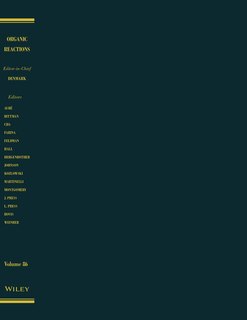 Front cover_Organic Reactions, Volume 86