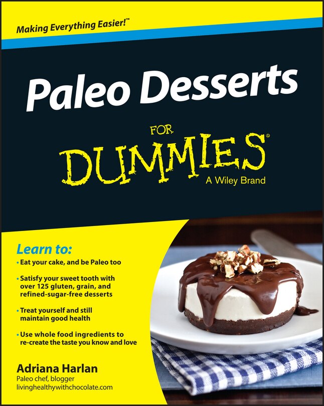 Front cover_Paleo Desserts For Dummies