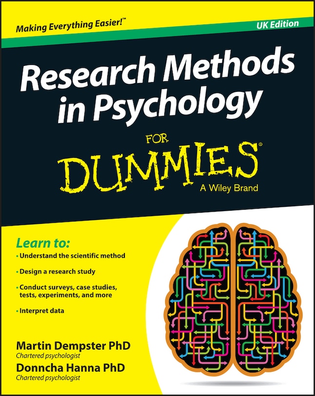 Front cover_Research Methods in Psychology For Dummies