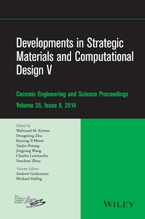 Front cover_Developments in Strategic Materials and Computational Design V