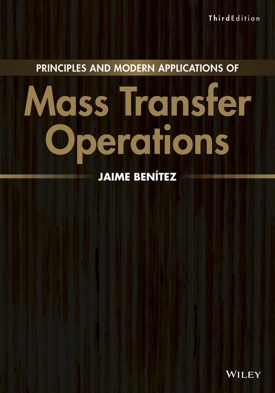 Front cover_Principles and Modern Applications of Mass Transfer Operations