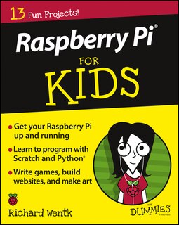 Front cover_Raspberry Pi For Kids For Dummies