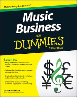 Couverture_Music Business For Dummies