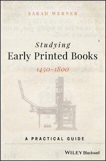 Front cover_Studying Early Printed Books, 1450-1800