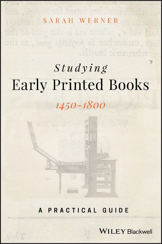 Front cover_Studying Early Printed Books, 1450-1800