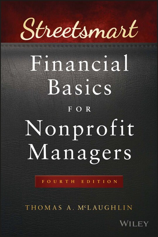 Front cover_Streetsmart Financial Basics for Nonprofit Managers