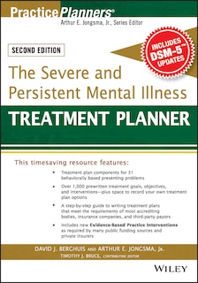 Front cover_The Severe and Persistent Mental Illness Treatment Planner