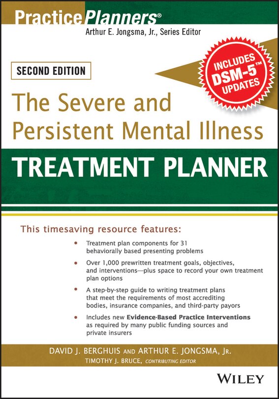 Front cover_The Severe and Persistent Mental Illness Treatment Planner