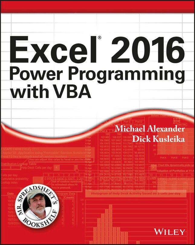 Front cover_Excel 2016 Power Programming with VBA
