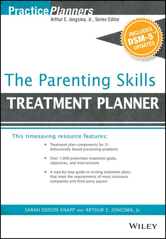 Front cover_The Parenting Skills Treatment Planner, with DSM-5 Updates