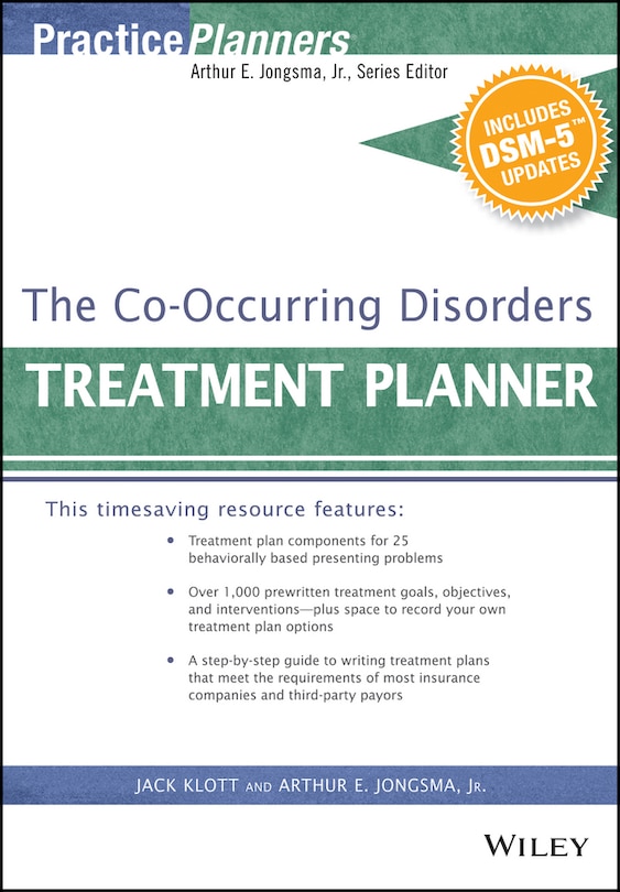 Front cover_The Co-Occurring Disorders Treatment Planner, with DSM-5 Updates