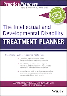 Front cover_The Intellectual and Developmental Disability Treatment Planner, with DSM 5 Updates
