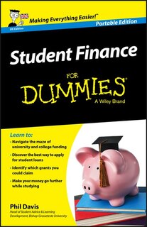 Front cover_Student Finance For Dummies - UK