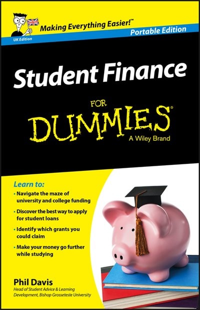 Front cover_Student Finance For Dummies - UK