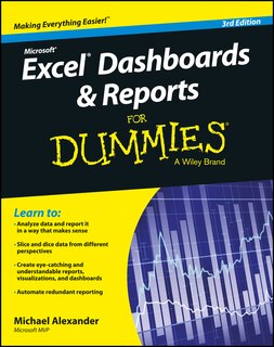 Front cover_Excel Dashboards & Reports For Dummies