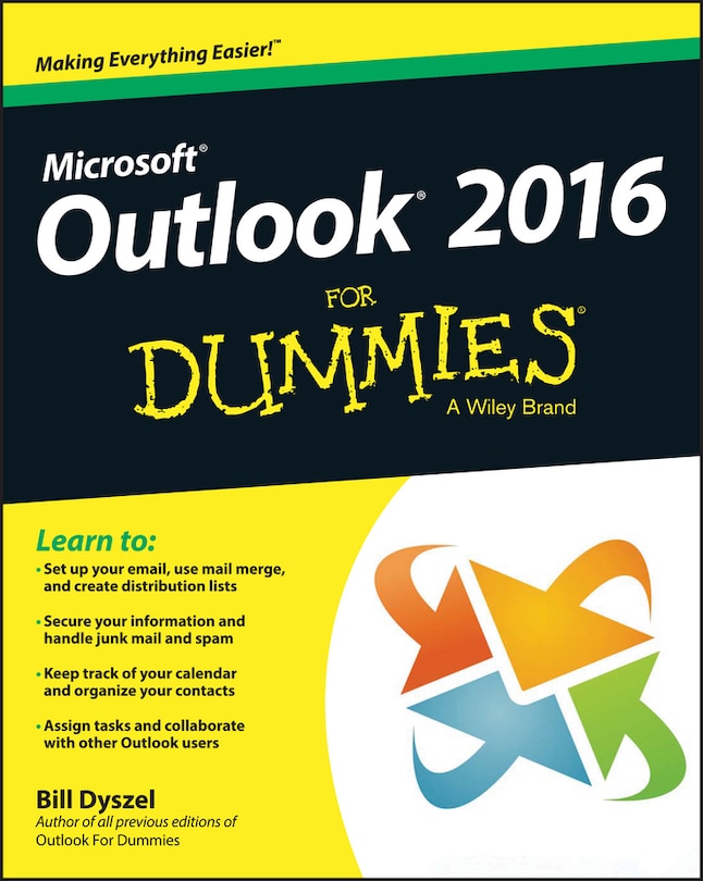 Front cover_Outlook 2016 For Dummies