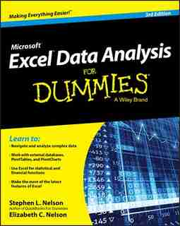 Excel Data Analysis For Dummies de Stephen L. Nelson