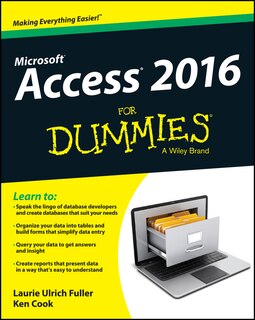 Front cover_Access 2016 For Dummies