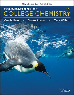 Couverture_Foundations Of College Chemistry