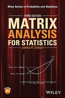 Couverture_Matrix Analysis for Statistics