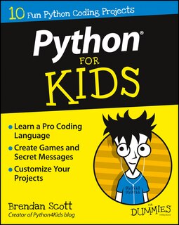 Front cover_Python For Kids For Dummies