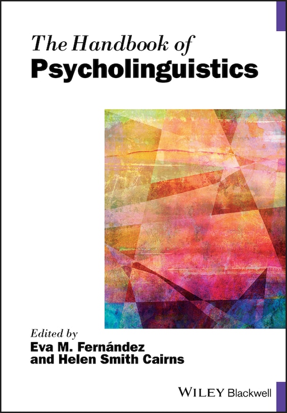 Front cover_The Handbook Of Psycholinguistics