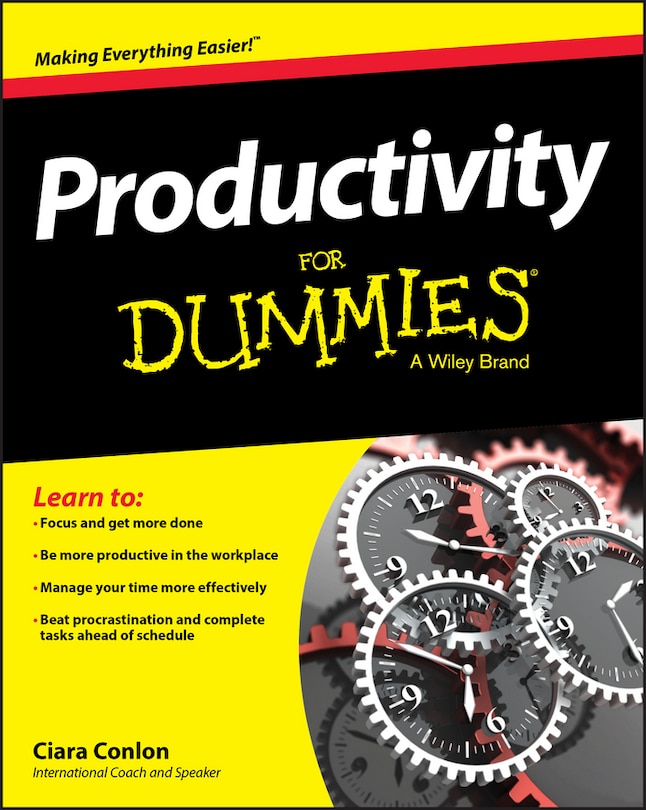 Front cover_Productivity For Dummies