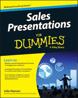 Front cover_Sales Presentations For Dummies